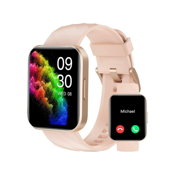Reloj inteligente RUIMEN D1 para mujeres y hombres con pantalla HD y frecuencia cardíaca
