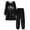 Black, variant on Christmas Pajamas Comfortable Festive Printed Sleepwear With Pockets For Holiday Relaxation