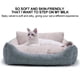 thumbnail image 4 of Cama De Invierno Para Mascotas, Lavable A Máquina, Rectangular, Suave Y Lo Suficientemente Gruesa, Sofá Cama Transpirable Para Mascotas, Cama Antideslizante Para Cachorros Scienceny PT002262-00, 4 of 6