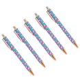 thumbnail image 1 of Dosaele 5 Pcs Stylo à Bille Rétractable avec Pince Stylo Imprimé Léopard Stylo à Bille, 1 of 21