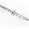thumbnail image 3 of TimeLess Classics 4-Prong Setting Straight-Line Lab-Grown Diamond Tennis Bracelet in 14K White Gold - 7 CTW, 3 of 5