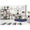 thumbnail image 3 of AJD Home Full Size Double Foam Futon Mattress 8 Inch 75" x 54" Navy Blue, 3 of 6