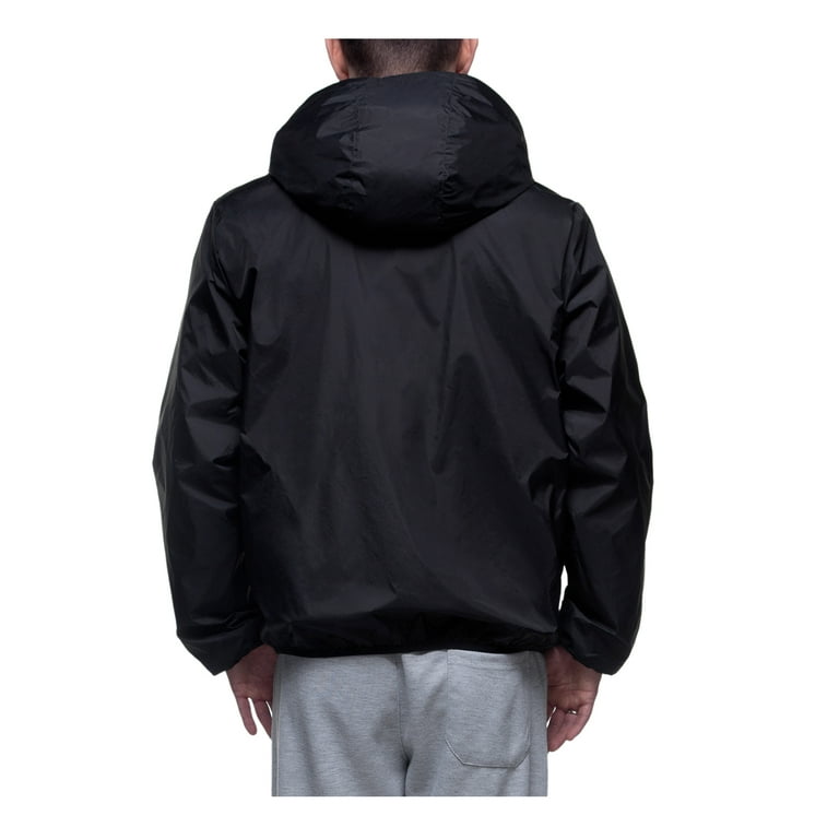 Rokx : WIND BREAK JECKET　MEN'S　BLACK　軽量 Rokka&Rolla Men's Packable Mesh Rain Jacket Lightweight