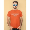 thumbnail image 2 of Believe In Yourself, More Love T-Shirt Men -Image by Shutterstock, Male 4X-Large, 2 of 4