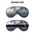 thumbnail image 2 of Salouo Mountain White Dragon Pattern Sleep Mask,Sleep Eye Mask & Blindfold Eye Sleep Shade Cover with Elastic Strap Soft Eye Cover Eyeshade for Night Sleeping Travel & Nap, 2 of 7