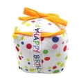 thumbnail image 1 of Juguete de Peluche para Perros Cateissary Pastel de Cumpleaños Interactivo Blanco 4 pulgadas, 1 of 6
