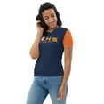 thumbnail image 2 of WEST END ALUMNI NAVY Women's T-shirt (S), 2 of 4