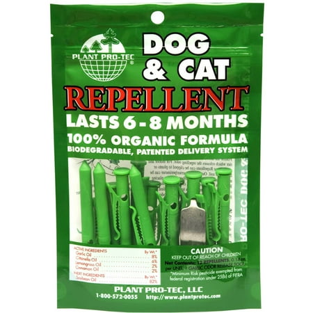 Plant Pro-Tec PP-RDC12 Dog and Cat Repellent, 12-Count