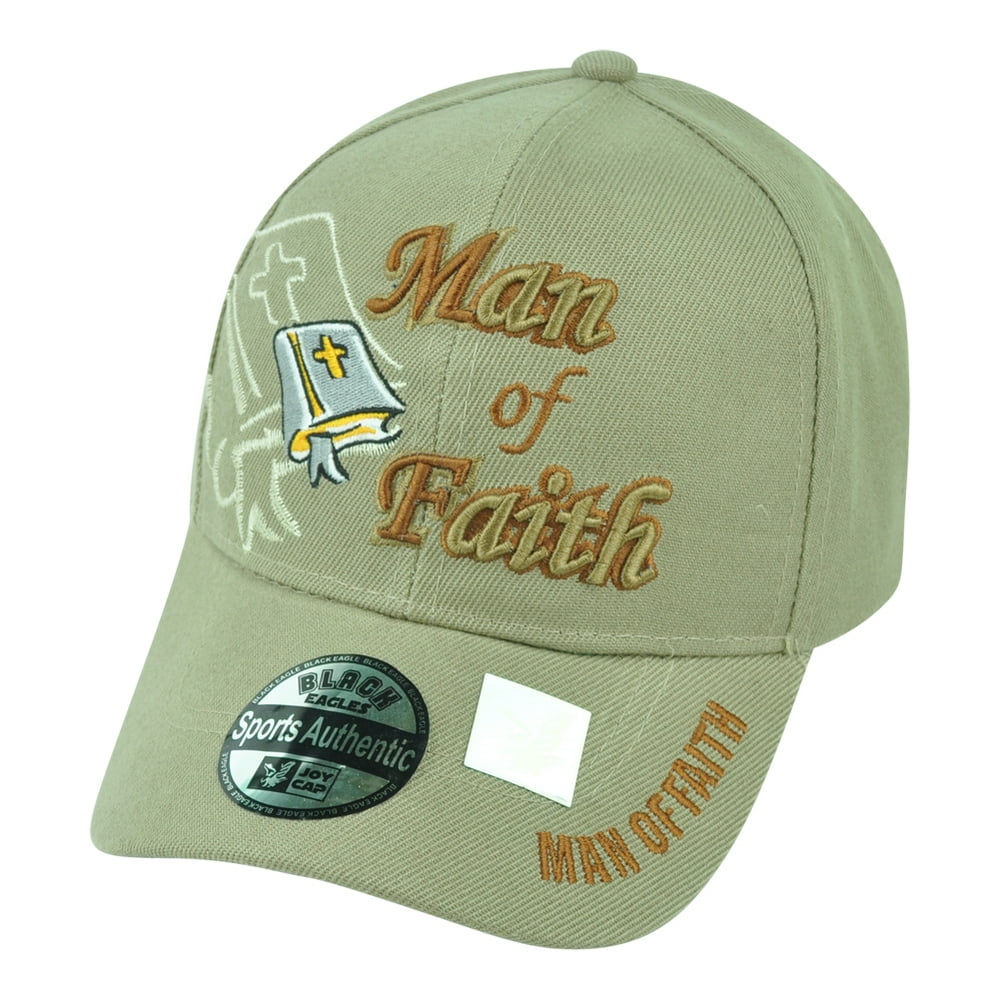 Man of Faith Religious Jesus Christ Religion Adjustable Believe Hat Cap