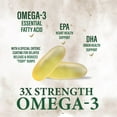 thumbnail image 5 of Omega 3 Fish Oil Pills 2400mg - Triple Strength Omega 3 Fish Oil Supplements - Best EPA & DHA Fatty Acids for Brain & Heart Health Support, Nature's Omega3 Supplement, 60 Day Supply - 120 Softgels, 5 of 10
