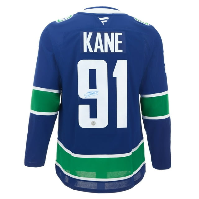 Evander Kane Chandail Haut de Gamme Signé Canucks de Vancouver Fanatics