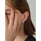 thumbnail image 2 of Plata 925 Aretes Mujer Aretes De Plata 925 Pequeños Pendientes de Nudo Celta/Mariposa/Corazón/Hojas/Cruz Joyeria Moderna Regalos Accesorios Para Mujer Cumpleaños, 2 of 4
