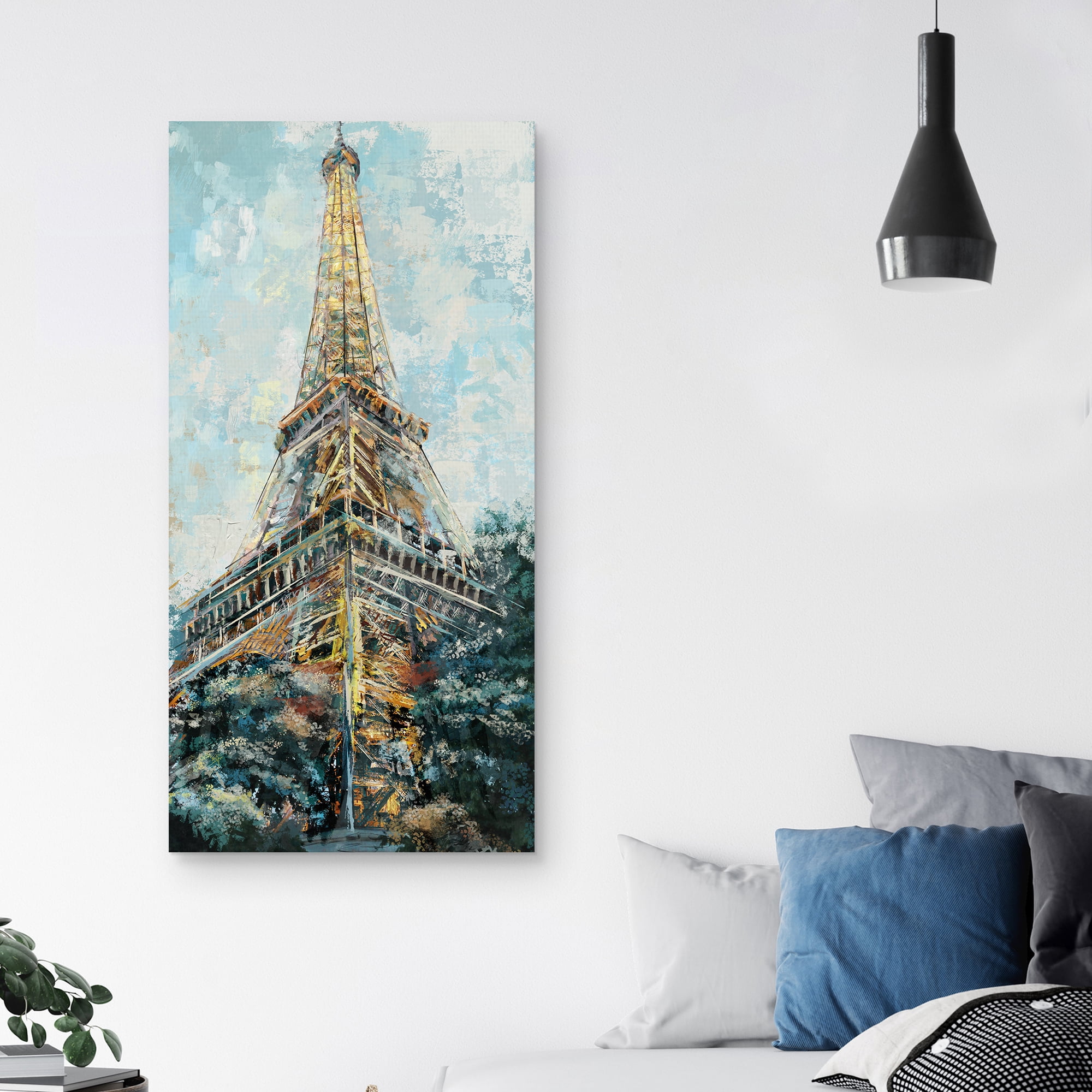Eiffel Abstraction by Studio Arts Canvas Art Print