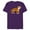 Purple, variant on Disney Aladdin Live Action Rajah Tiger T-Shirt- Short Sleeve Blended T-Shirt for Adults - Customized-Dark Heather