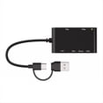 thumbnail image 1 of Lector de Tarjetas Multiusos USB C USB 3.0 6 en 1, Lector de Tarjetas de Imagen Smart/MS/M2/TF/SIM/SD, Adaptador Emory Stick Pro Duo., 1 of 8