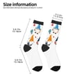 thumbnail image 2 of Kids Girls Boys Socks - School Cute Gnomes Comfort Breathable Crew Socks for Boys Girls Kids, Soft Athletic Running Socks for Boys Socks 6-10 Years Old, 2 of 6