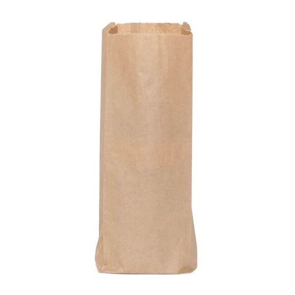 Merchandise Bag Pinched Bottom Litre Plus Brown, Pk500 40038