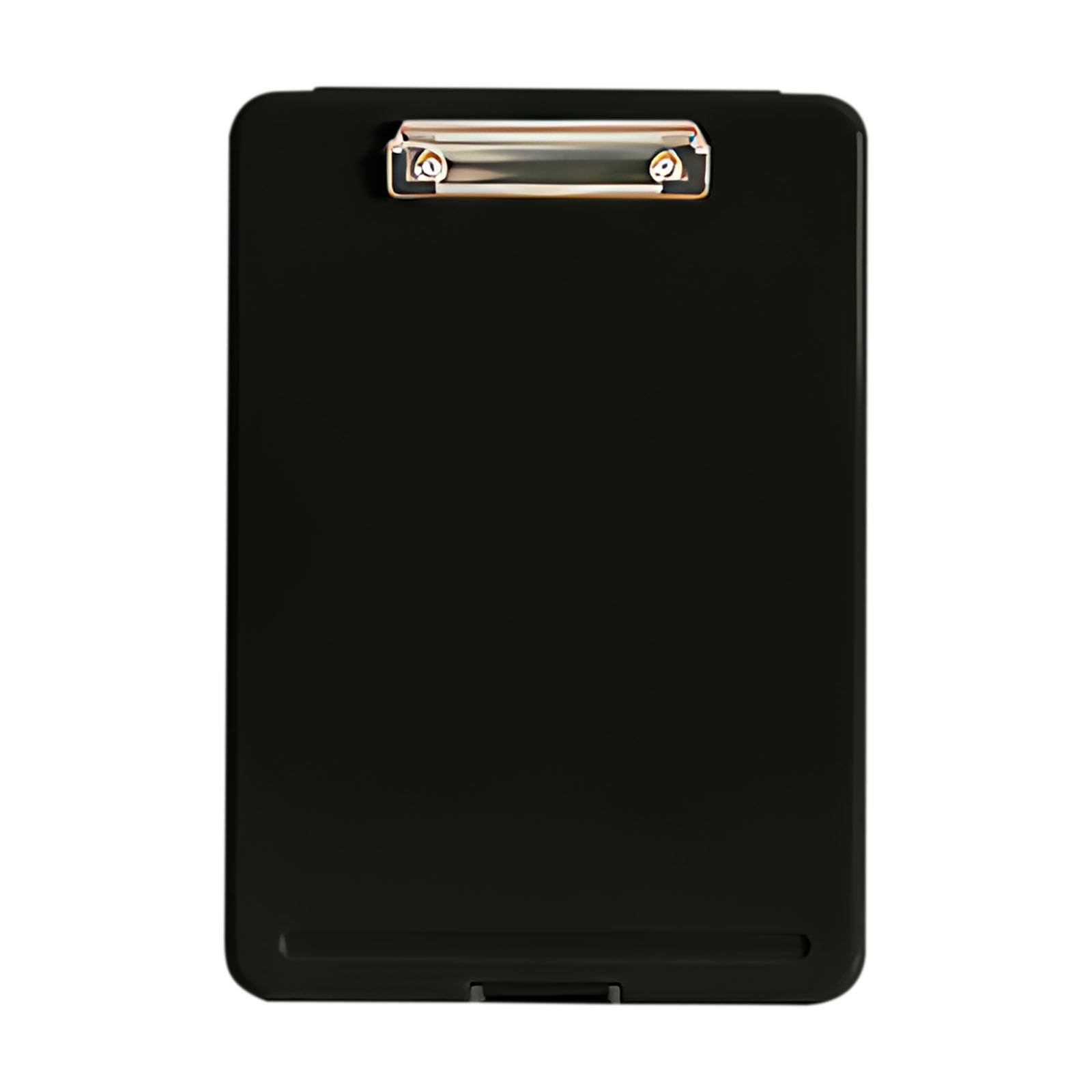 Byujiro A4 Plastic Clipboard Storage Box File Organizer Case with Built-in Clip, Waterproof Document Holder for Office, School, Home & Travel Paper Storage