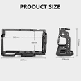 thumbnail image 2 of Versatile Rabbit Cage for BMPCC 4K Connect Microphones, LED Lights, Monitors for Video Production, 2 of 9