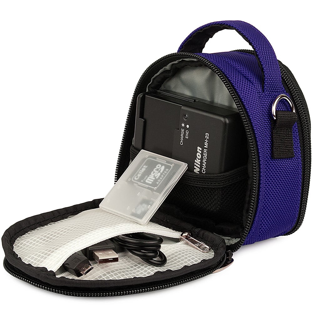 Mini Laurel Padded Point and Shoot Camera Case for Canon Sony Fujifilm Olympus Nikon Panasonic Digital Camera