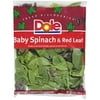 Dole Baby Spinach/red Leaf 5 Oz