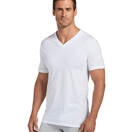 Jockey - Jockey Men's T-Shirts Classic V-Neck T-Shirt - 6 Pack, White ...