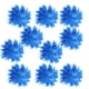 thumbnail image 2 of Pompones Sedosos de 3 Pulgadas, Paquete , 11 Colores, Decoración de La Del Té de Azul, 2 of 6