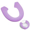 thumbnail image 4 of unbranded Toilet Seat Cover Morado Suave Para Con De Botón Fácil De Instalar, 4 of 5