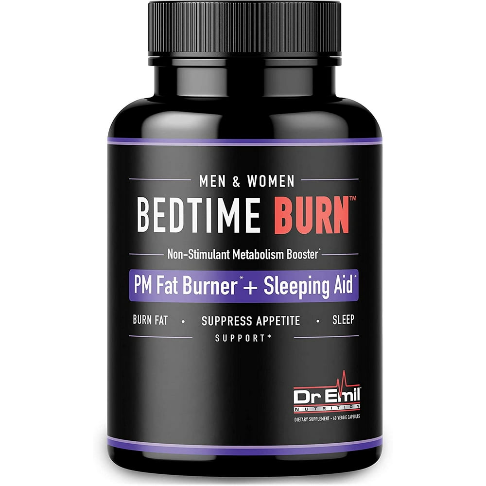 Dr. Emil PM Fat Burner, Sleep Aid and Night Time Appetite Suppressant StimulantFree Weight