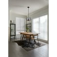 thumbnail image 2 of Nuvo Lighting Altos 3 Light Small Pendant - Gray and Matte Black Finish, 2 of 12