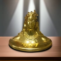 Lord Shiva Adiyogi Statute Sculpture Figurine Murti For Car Dashboard , Home -3 inch