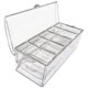 thumbnail image 1 of Ice Cold 5 Compartment Condiment Server Rack-service Tray Container With 5 Removable Trays, 1 of 5