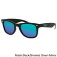 thumbnail image 2 of Winna Sunglasses with Tortoise Frame-Smoked Green Mirror, 2 of 5