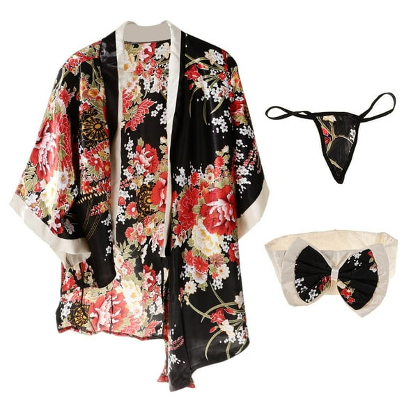 Disfraz de kimono japonés jinwen para mujer