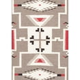 thumbnail image 2 of Pasargad Home Tuscany Collection Reversible Wool Mocha Area Rug- 5' 1'' X 6' 9'', 2 of 2