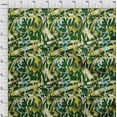 thumbnail image 4 of oneOone Cotton Cambric Dark Green Fabric Abstract Craft Projects Decor Fabric Printed By The Yard 56 Inch Wide, 4 of 5