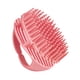 thumbnail image 2 of Masajeador de cuero cabelludo, cepillo de baño de mano, cepillo de champú para la limpieza del cabello Rosa, 2 of 9