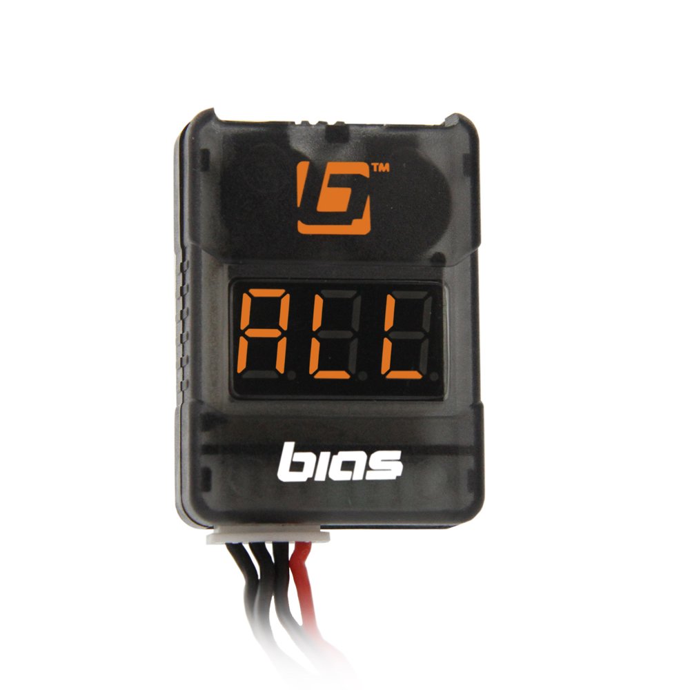 Bias Low Voltage Monitor/Alarm with LCD Display for 2S 3S 4S 5S 6S 7S