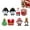 A, variant on JHEHF 7PCS Christmas Wind Up Toys Christmas Stocking Stuffers Toys Assortment for Xmas Gift Walking Snowman Christmas Tree Stocking Stuffers Bag Fillers Party Gifts