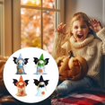 thumbnail image 2 of Colgante De Bruja De Halloween De 4 Uds., Decoración De Ángel Colgante De Halloween Portátil, Juego De Muñecos De Peluche De Halloween, Regalo Para Niños Monstrate HA037558-00, 2 of 6