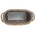 thumbnail image 5 of KOUBOO Unique Home Decor Oval Kobo 1-Hook Gray Brown Umbrella Holder with Galvanized Tin Drip Tray and Handles, 5 of 9