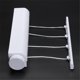 thumbnail image 5 of Cuerda para colgar ropa, cuerda retráctil para exteriores, cuerda Flexible para tender la ropa, colgadores de ropa multifuncionales para Almacenamiento y organización del hogar cuatro cuerdas, 5 of 6