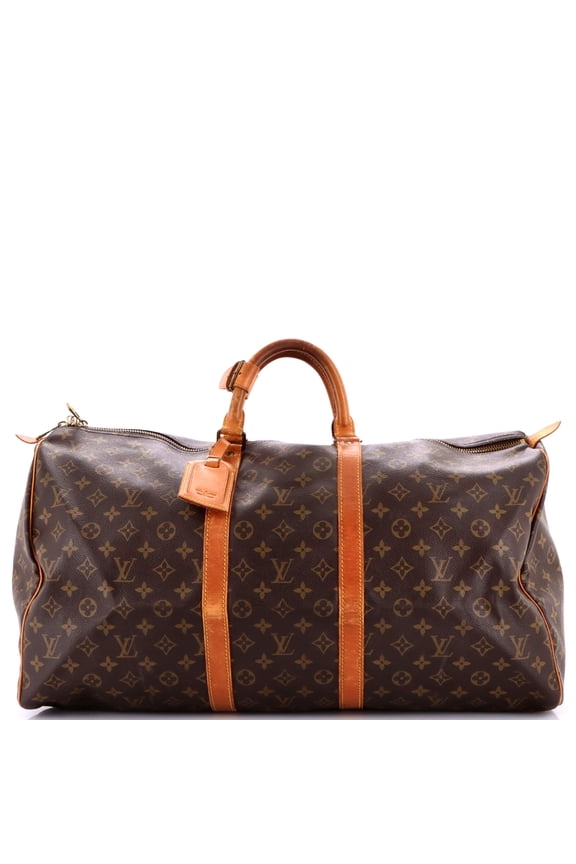 Pre-Owned Keepall Bag Monogram Canvas 55 By Rebag