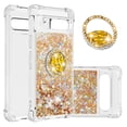 thumbnail image 1 of Case for FOXDOCK Google Pixel 7A Full Corner Protection Glitter Phone Case with Ring Holder, 1 of 4