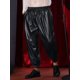 thumbnail image 5 of Pantalones Brillantes INSPIRE CHIC para Hombre con Cintura Elástica para Fiesta en Club Nocturno Disco Pantalones Metálicos 36 Negro, 5 of 6