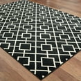 thumbnail image 2 of Style Haven  Lisette Geometric Lattice Area Rug 9'10" x 12'10" Trellis, Geometric 10' x 14' Indoor Living Room, Bedroom, Dining Room Ivory Rectangle, 2 of 5