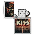 thumbnail image 4 of Zippo KISS End of the Road Design Street Chrome Pocket Lighter, 4 of 6