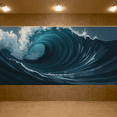 thumbnail image 6 of Ocean Wave Themed Background Backdrop Banner Party Decorations Photography Props Summer Beach Event Decor Background for Celebrations, 6 of 7