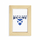 thumbnail image 1 of Marco de foto Unbranded Rugby de Escocia Escritorio de madera 5x7 pies, 1 of 4