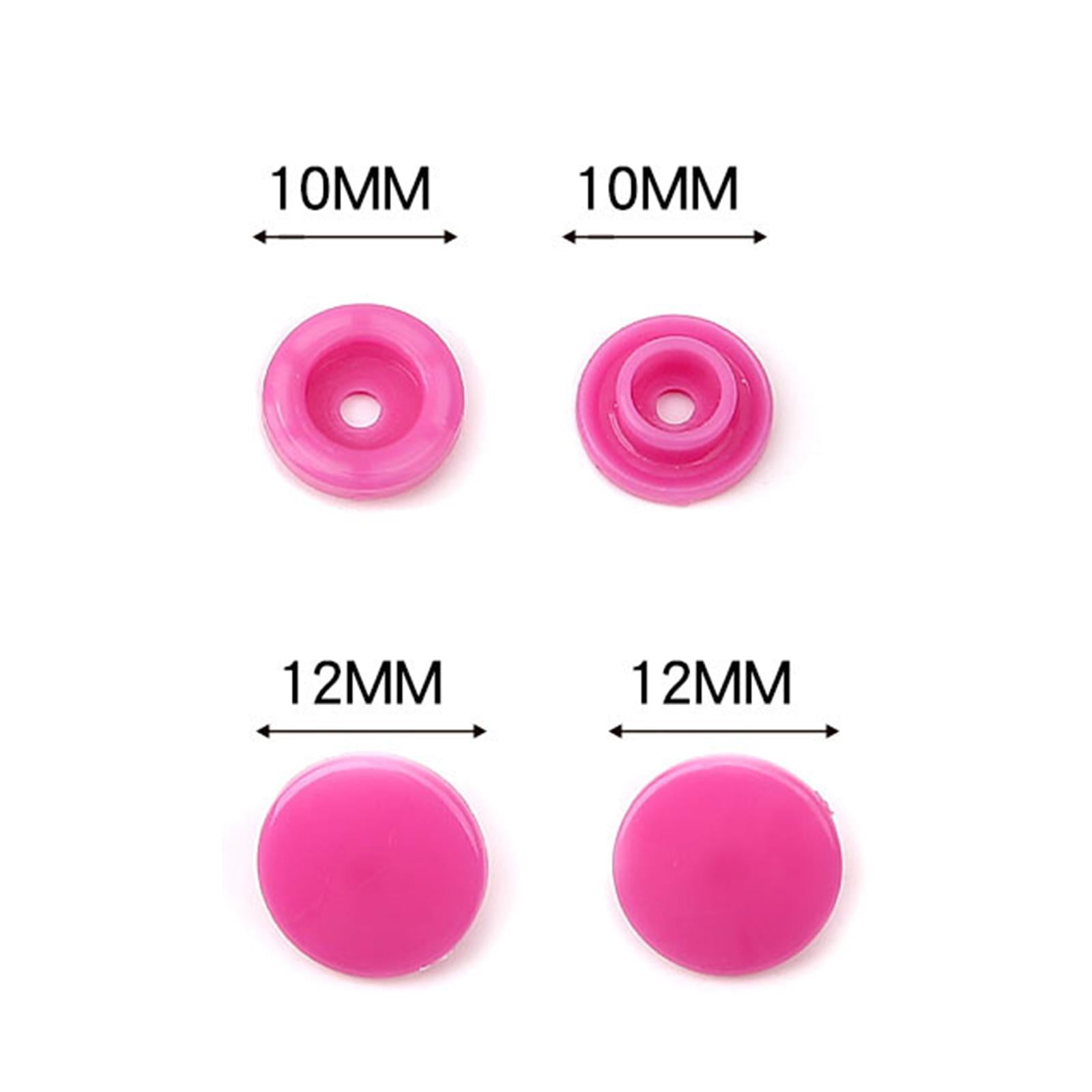 50 Sets Snaps Buttons for Sewing Snaps with Snap Pliers Fastener for Projects